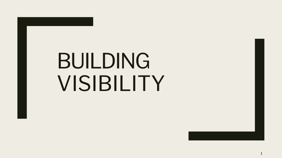 BUILDING VISIBILITY